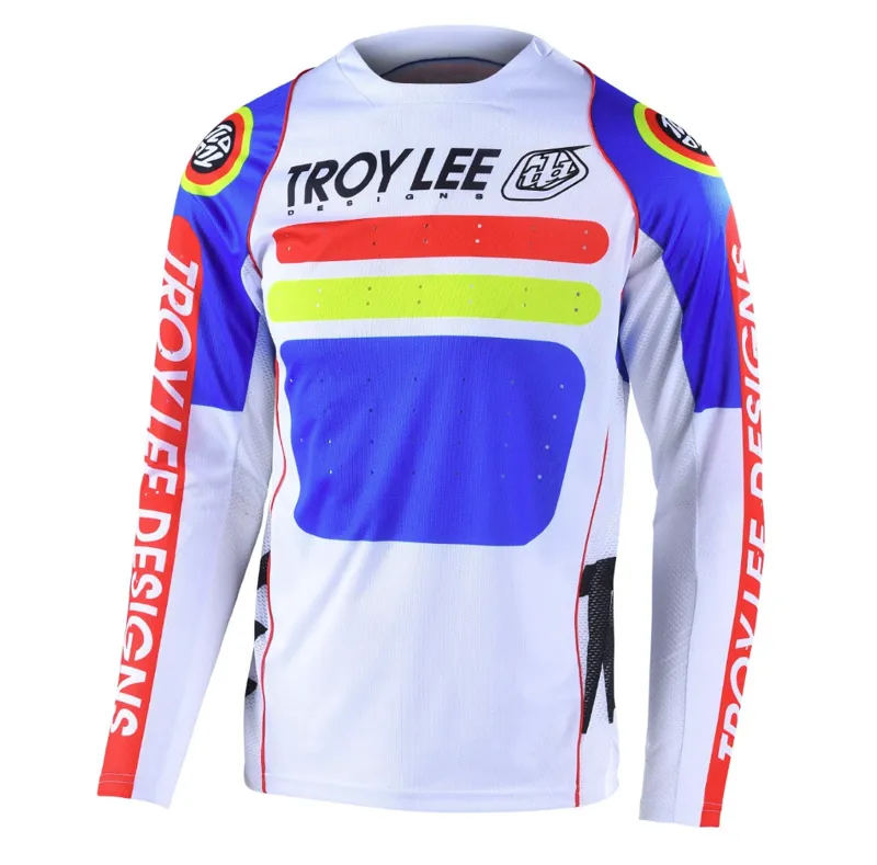 Troy Lee Designs Sprint Youth Jersey in Drop In White